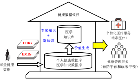 “AI+”动力源：健康数据银行和数据价值网络