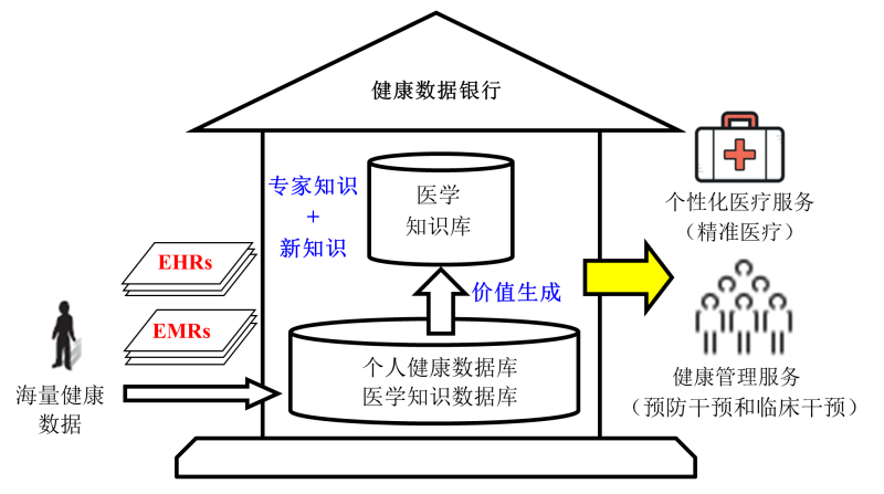 “AI+”动力源：健康数据银行和数据价值网络